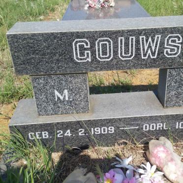GOUWS M.M. 1909-1987
