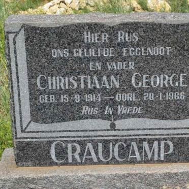 CRAUCAMP Christiaan George 1914-1966