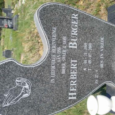 BURGER Herbert 1949-2000