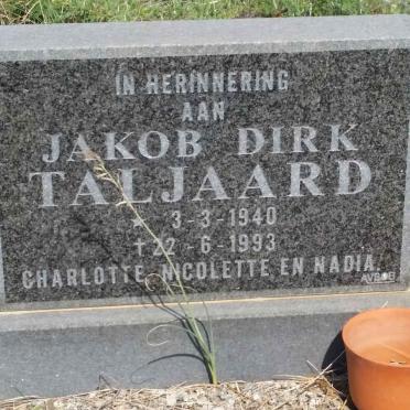 TALJAARD Jacob Dirk 1940-1993