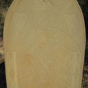 STADEN Jacob, van 1894-1939