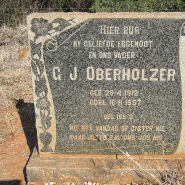 OBERHOLZER G.J. 1912-1957
