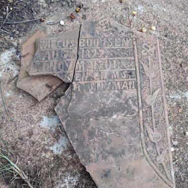 BOOYSEN Johannes Gerhardus Lodewicus 1899-1901