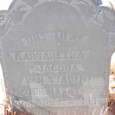 STADEN Margaretha Jacoba, van 1932-1932
