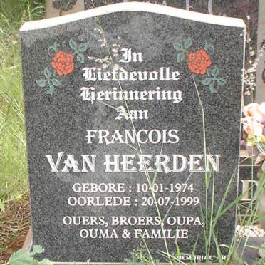 HEERDEN Francois, van 1974-1999