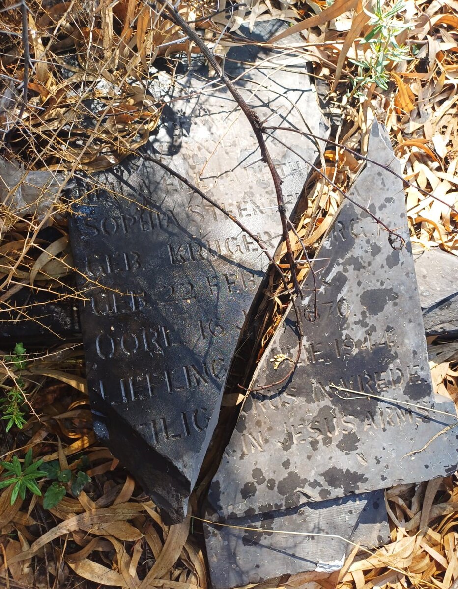 STEENBERG Heila Elezabetha Sophia nee KRUGER 1870-1944