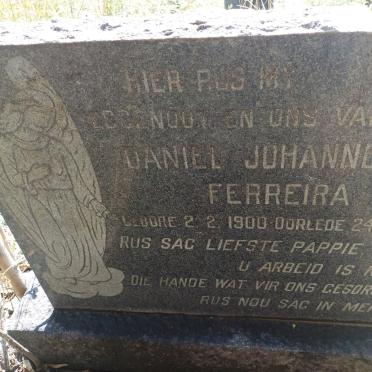 FERREIRA Daniel Johannes 1900-1968