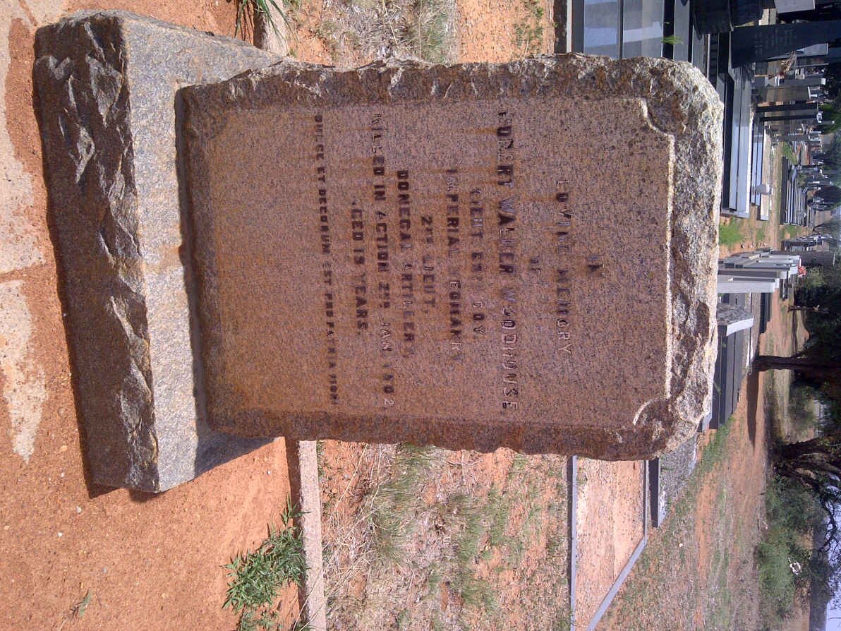 WOODHOUSE Robert Walker -1902