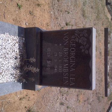 BROEMBSEN Georgina Lea, von 1932-1941