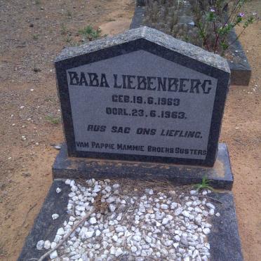 LIEBENBERG 1963-1963