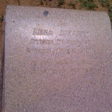 HEEVER Anna Johanna, van den 1910-