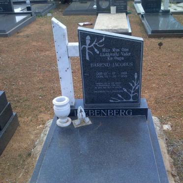 LIEBENBERG Barend Jacobus 1924-2001