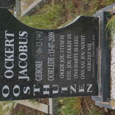 OOSTHUIZEN Ockert Jacobus 1961-2009