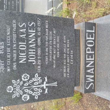 SWANEPOEL Nicolaas Johannes 1905-1977