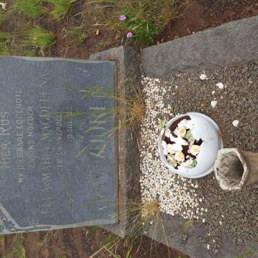 VUUREN Ella Maria Magdelena, van nee SWANEPOEL -1958