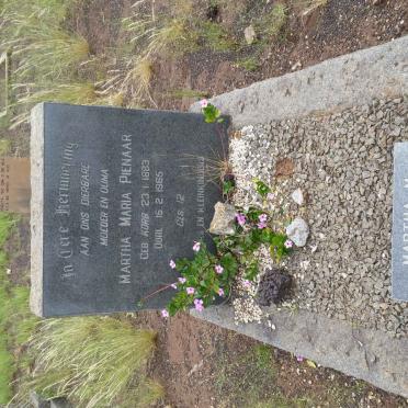 PIENAAR Martha Maria nee KORB 1883-1965 :: HENRY Martha M. 1913-1984