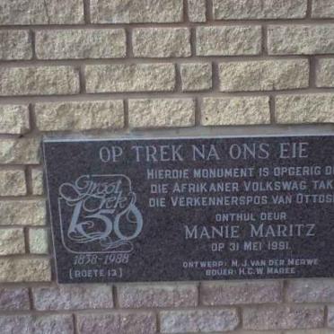3. Great Trek - 1838-1988 - Groot Trek