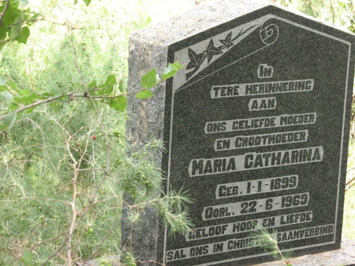 FICK Maria Catharina 1899-1969