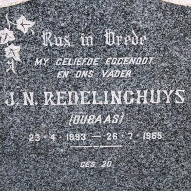 REDELINGHUYS J.N. 1893-1965