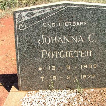 POTGIETER Johanna C. 1909-1979