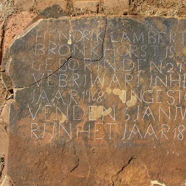 BRONKHORST Hendrik Lambert 1768-1841