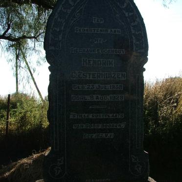 ESTERHUIZEN Hendrik C. 1858-1928