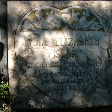 VISSER Lydia Elizabeth 1906-1989
