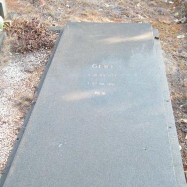 VUUREN Gerhardus Coenradus, Jansen van 1924-1991