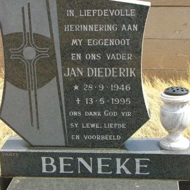 BENEKE Jan Diederik 1946-1995