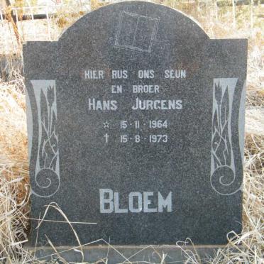 BLOEM Hans Jurgens 1964-1973