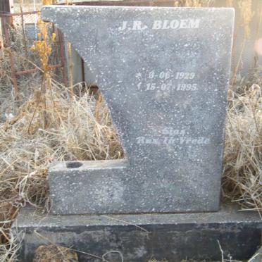 BLOEM J.R. 1929-1995
