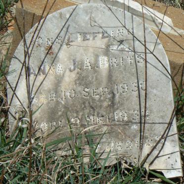 North West, POTCHEFSTROOM district, Droogespruit 410 IQ, farm cemetery