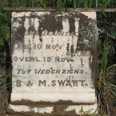 SWART Zoontje 1919-1919