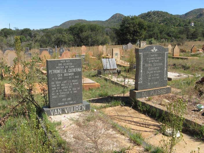 1. Overview Venterskroon grave