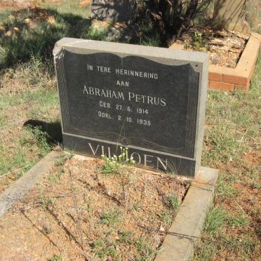 VILJOEN Abraham Petrus 1914-1935
