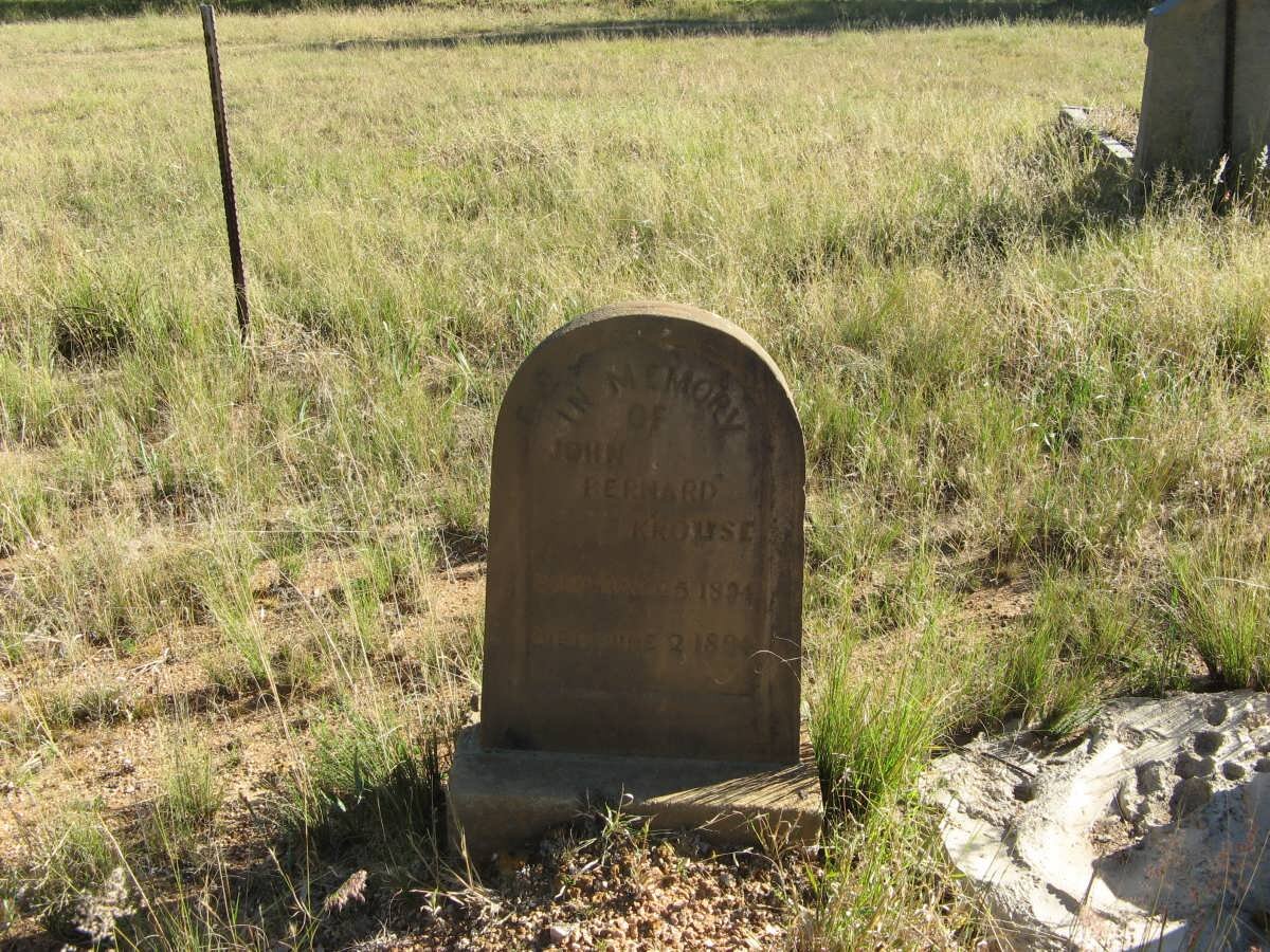 KROUSE John Bernard 1894-1894