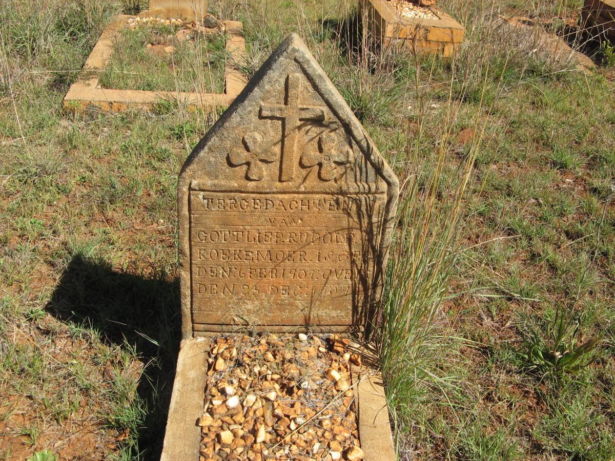 KOEKEMOER Gottliep Rudolf 1909-1909