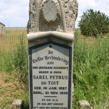 TOIT Sarel Petrus, du 1867-1939
