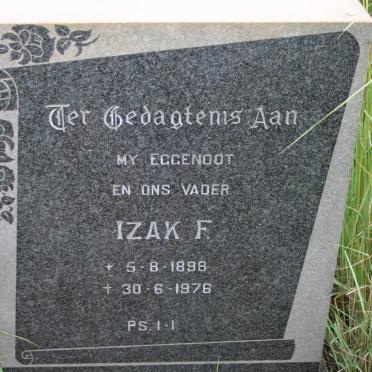 REDELINGHUYS Izak F. 1898-1976