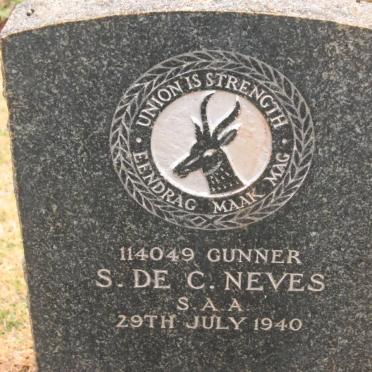 NEVES S. de C. -1940