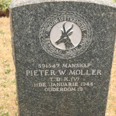 MOLLER Pieter W. -1945