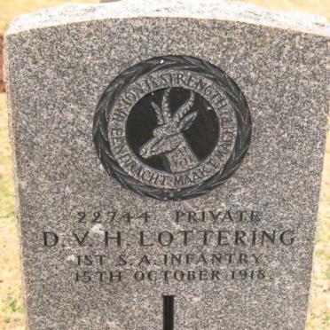 LOTTERING D.V.H. -1918