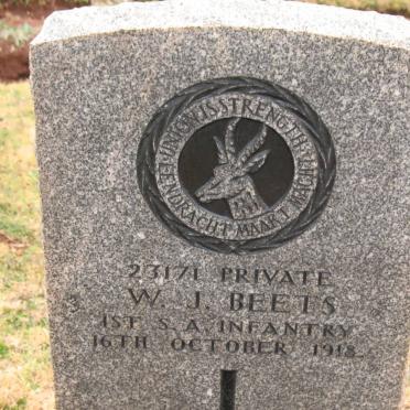 BEETS W.J. -1918