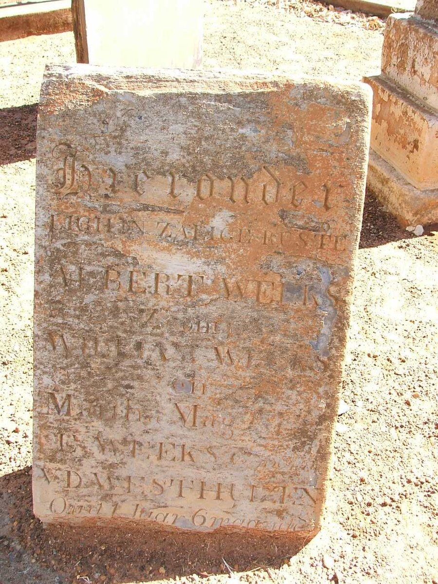 WEEKS Albert 1860-1861