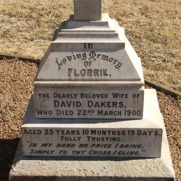 DAKERS Florrie -1900