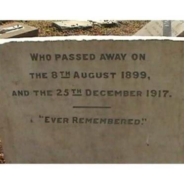 DOUTHWAITE C.M. -1917 &amp; M.J. -1899