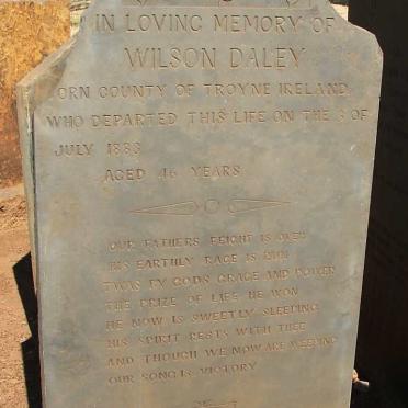 DALEY Wilson -1883
