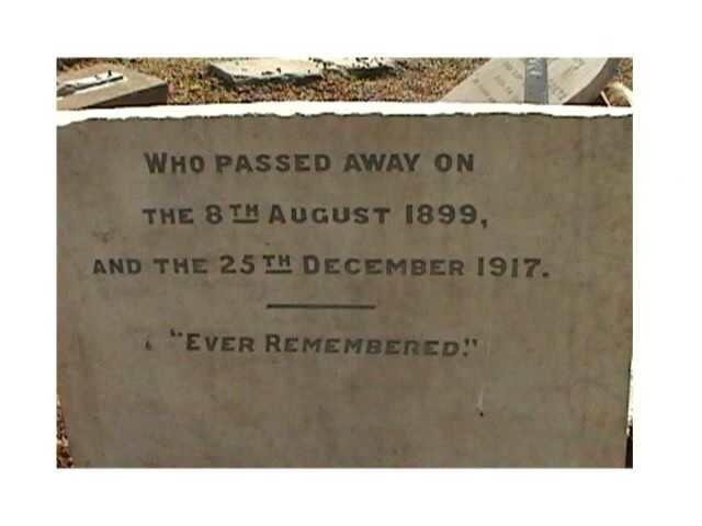 DOUTHWAITE C.M. -1917 &amp; M.J. -1899