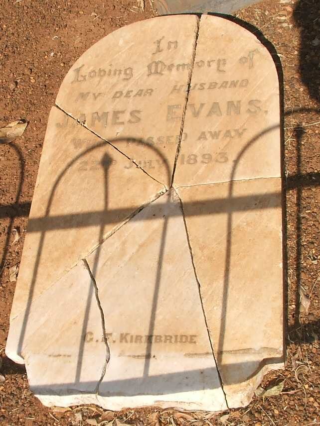 EVANS James -1893