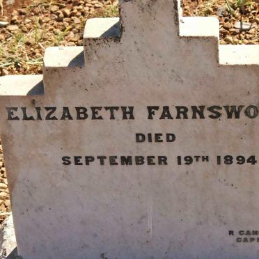 FARNSWORTH Elizabeth -1894